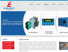 Tablet Screenshot of microminus.com